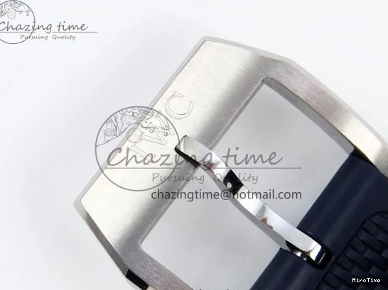 MIROTIME 0412 Casual Portuguese Chrono IW3716 Z+F 1:1 Best Edition White Dial on Blue Rubber Strap A 7016